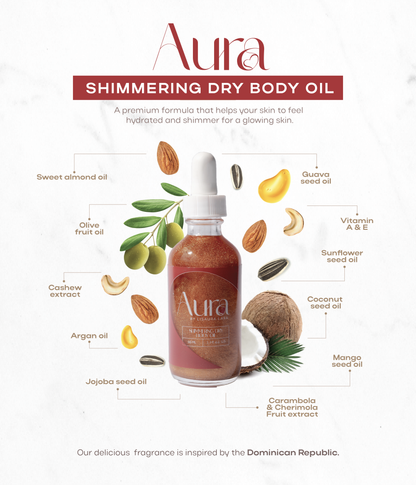 Aura Shimmering Dry Body Oil