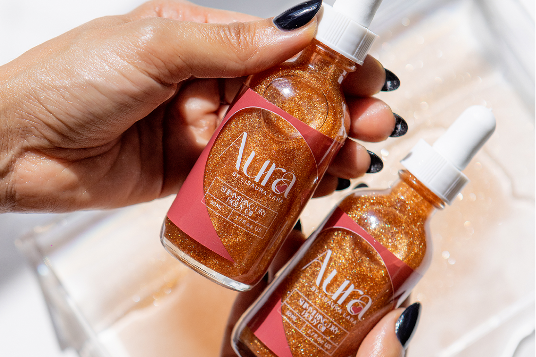Aura Shimmering Dry Body Oil